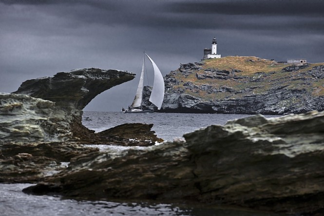 Sailing yacht MOANA -  Photo credit Rolex  Kurt Arrigo