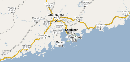 Shenzhen and Hong Kong