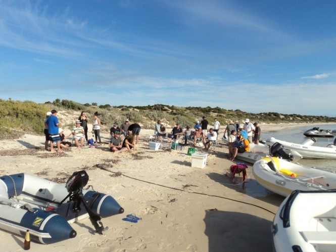 Stumps at the Beach Cricket