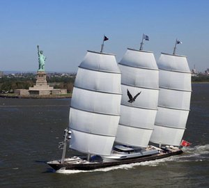 Transatlantic Race 2011: Perini Navi Sailing Yacht Maltese Falcon largest in fleet