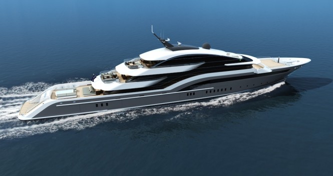 The stunning 90m Oceanco DP009 Yacht designed by Luiz De Basto