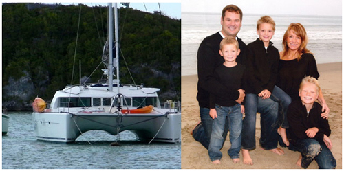 The three-year circumnavigation of the Leonard family - Scott, Mandi, Griffin, Jake and Luke on Catamaran Three Little Birds