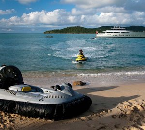 Perini Navi Motor Yacht Exuma chartering in the South Pacific and New Zealand