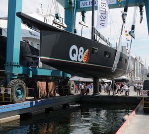 Vismara Marine launch V80 Maxi Sailing Yacht ‘Luce Guida’ in Italy