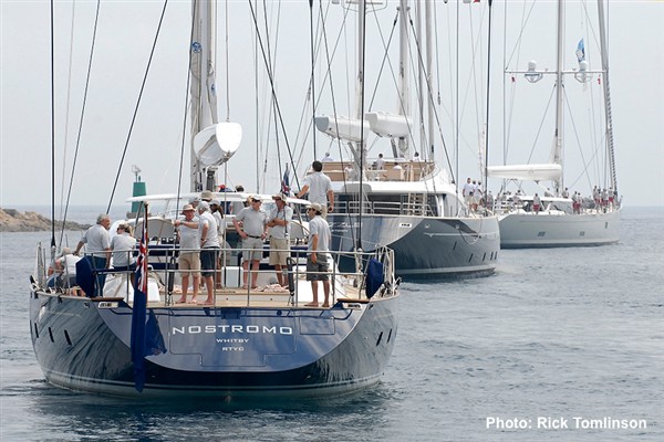 Yacht Nostromo at the 2011 Dubois Cup - Image credit to Rick Tomplinson