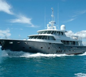 Motor Yacht BLACK PEARL uses Awlcraft Awlgrip paint system   
