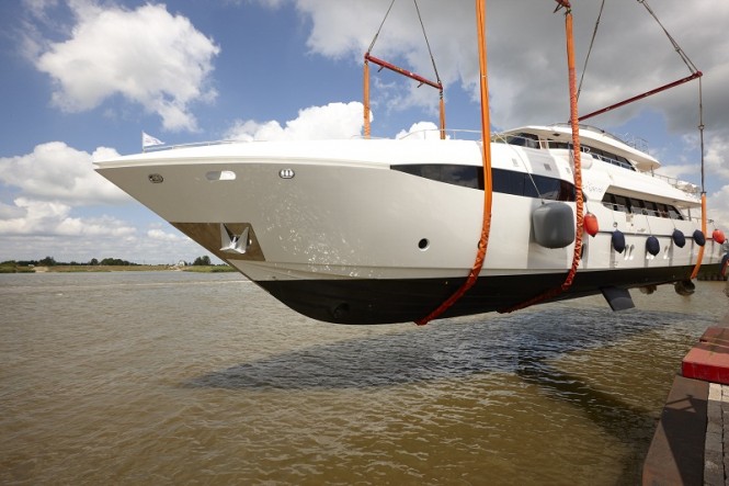 Superyacht Crystal by launched by Moonen Yachts
