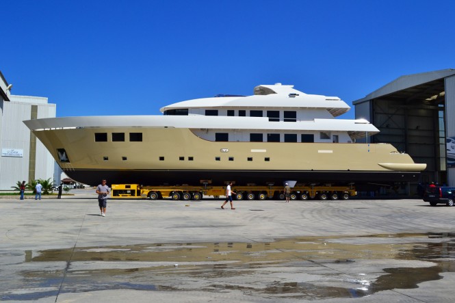 42m Superyacht BaiaMare launched by Ned Ship Group 