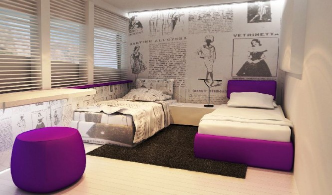 50m Motor yacht JoyMe by Philip Zepter Yachts - Twin Cabin