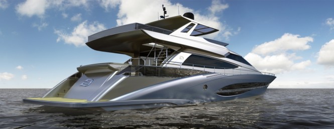 72' Motor yacht by Joachim Kinder Design