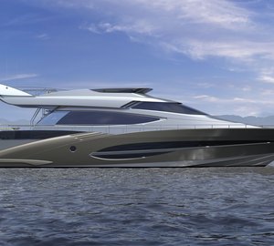 72' Motor yacht by Joachim Kinder Design to premiere at the Dubai boat show 2012.