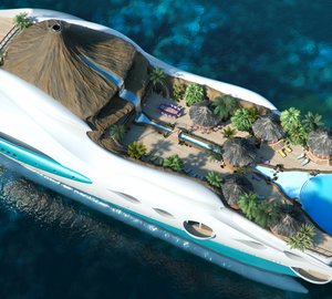 90m ‘Tropical Island Paradise’ superyacht by Yacht Island Design