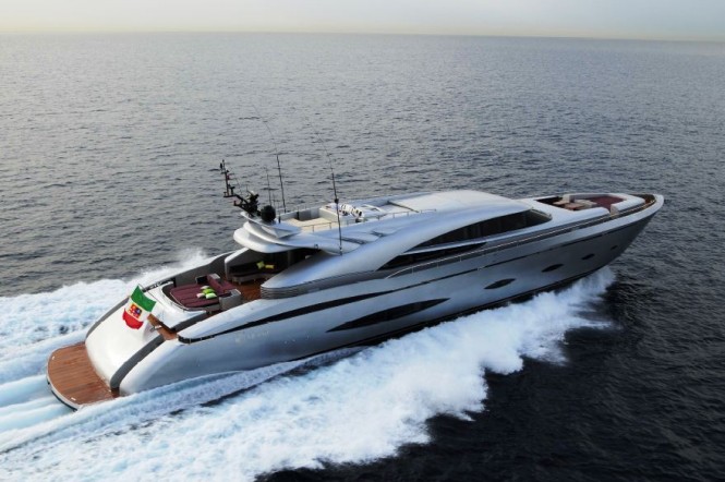 AB 140 superyacht Elizaveta launched by AB Yachts, part of the FIPA GROUP