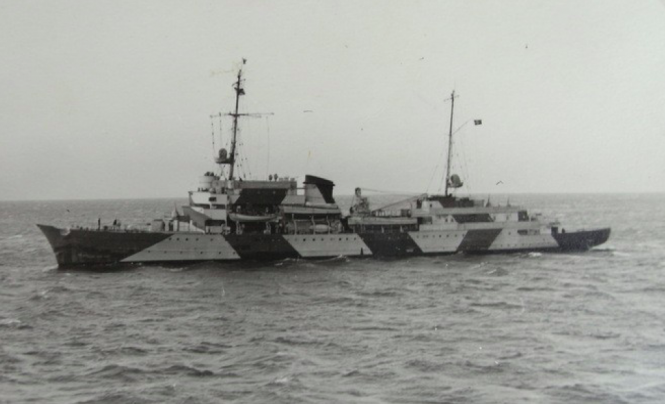 Angara Yacht (ex Aviso Hela) a 100m historical ship to be transformed into a luxury charter yacht