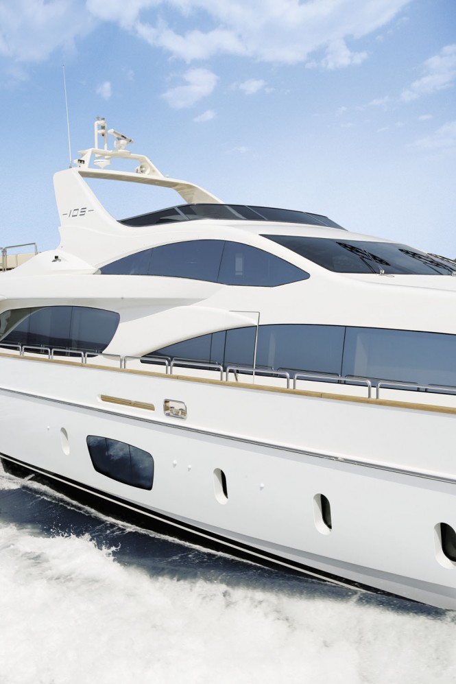 Azimut Grande 105 motor yacht delivered by Azimut Yachts