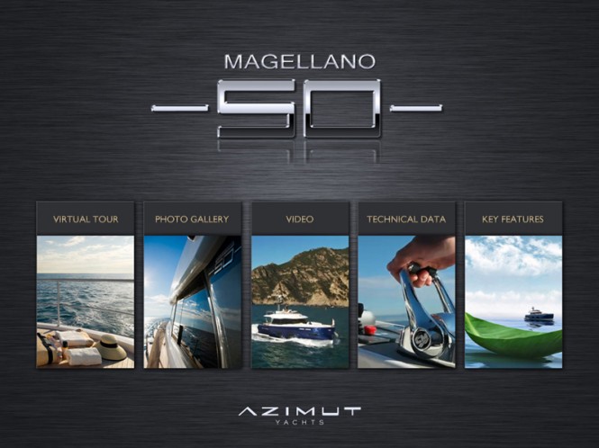 Azimut Yachts i-Pad application