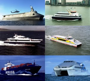 BMT Nigel Gee 25th Aniversary photo montage - Yacht Designer BMT Nigel Gee Celebrates 25 Years of Innovative Vessel Designs