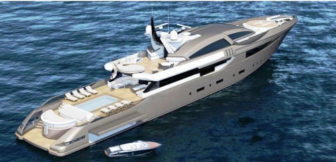 CRN's Superyacht Disopen: A new concept for international luxury yachts - The CRN 62m Sport - Credit Zuccon International Project  