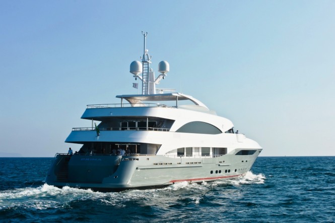 Columbus 177 Superyacht Prima by Palumbo completes Sea trials 