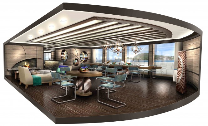 Explore 70 Dining – a multifunction superyacht concept by NEWCRUISE