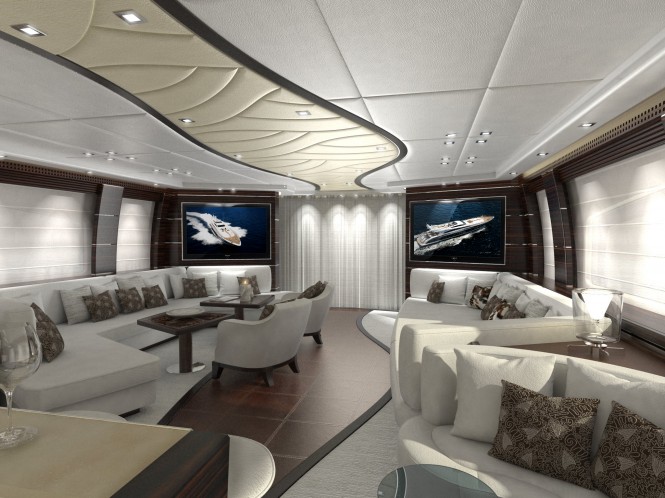 Leopard 46m Superyacht Tutto Le Marrane - Main Saloon