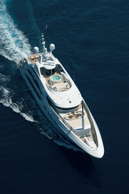 Luxury Benetti charter yacht ANDREAS L (ex Amnesia)