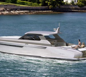 Motor yacht Bellagio by Bellagio Yachts and Vripack under construction at Mulder Shipyard