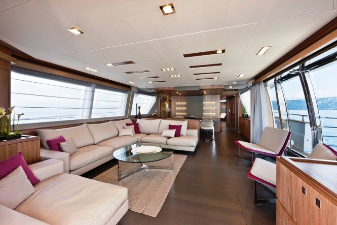 Motor yacht Desta launched by Ferretti Group – The first Custom Line 100