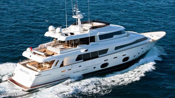 Motor yacht Ziacanaia launched by Ferretti Group –Custom Line Navetta 33 Crescendo series
