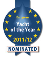 Oyster 625 sailing yacht nominated for European Yacht of the Year.