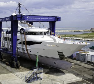 ISA Yachts launch the 2nd 50m motor yacht PAPI DU PAPI