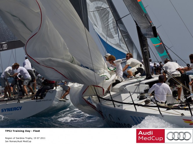 Region of Sardinia Trophy, 19 07 2011 © Ian RomanAudi MedCup..
