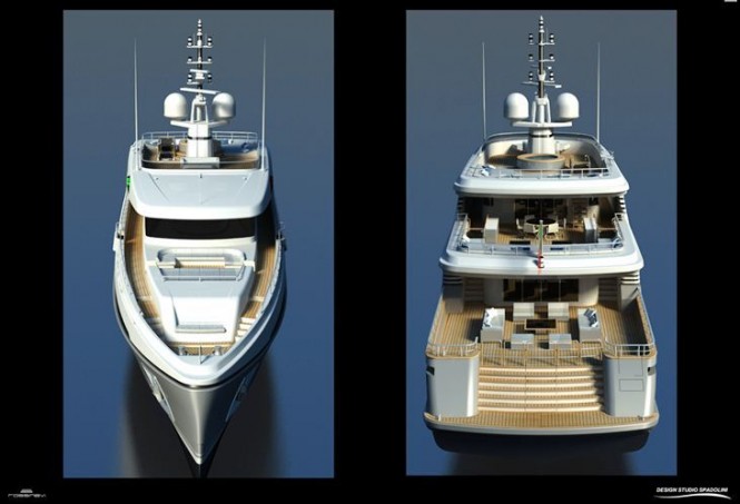 Rossi Navi 45m motor yacht FR024 by Design Studio Spadolini Rossi Navi 45m motor yacht FR024 by Design Studio Spadolini