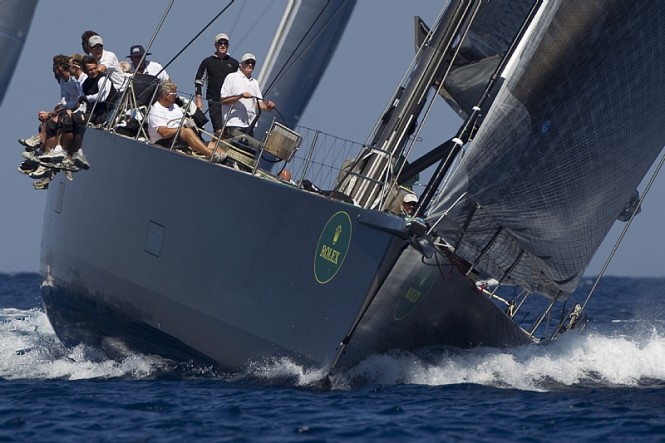 Sailing yacht Y3K, Claus Peter Offen Photo credit Rolex  Carlo Borlenghi
