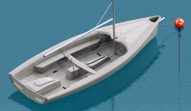 The RS Venture sailing dinghy – the superyacht toy for the whole family - Rs Venture with back box