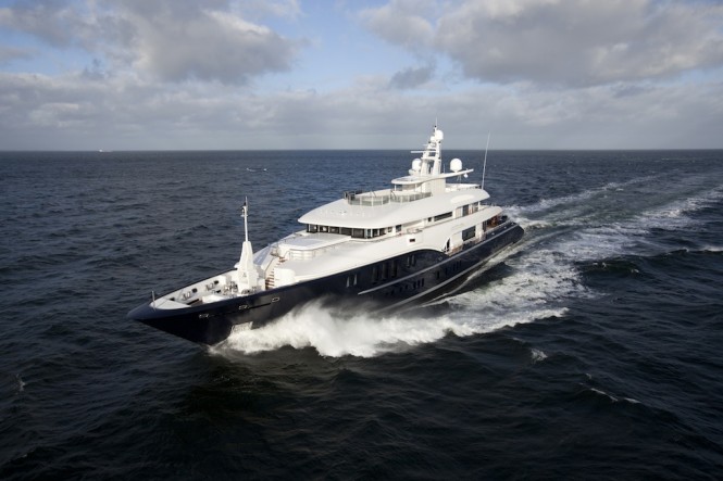 The Newcruise designed superyacht Sapphire