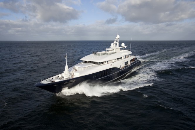 The stunning Newcruise designed superyacht Sapphire
