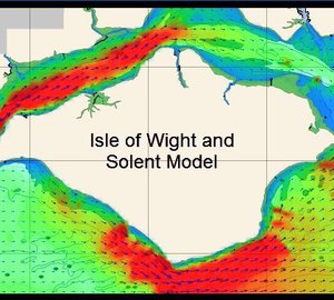 Tidetech shows complex tidal influences for 2011 Panerai British Classic Week in Cowes