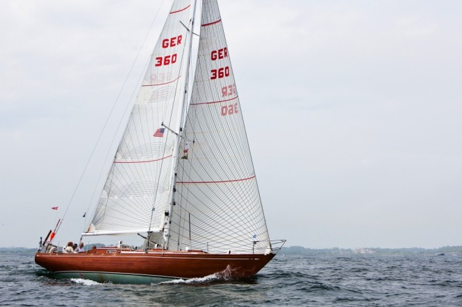 Transatlantic Race 2011 Sailing yacht Sasha crossed the finish line at The Lizard at 2010 UTC on 17 July. (photo credit TR2011Amory Ross) Transatlantic Race 2011 Sailing yacht Sasha crossed the finish line at The Lizard at 2010 UTC on 17 July. (photo credit TR2011Amory Ross)