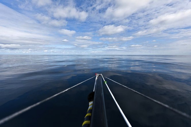 View from onboard Sailing yacht Vanquish - Photo credit Amory Ross