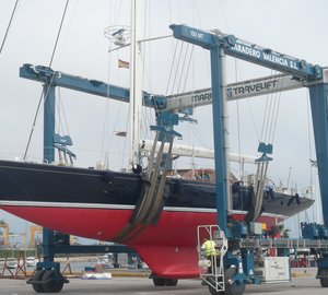 Varadero Valencia completes refit of Vitters sailing yacht MARIPOSA 3a and Jongert Ketch Baltic Dreams