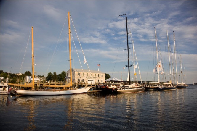 2011 Shipyard Cup Sailing yacht Whisper Wins Day One -  Photo by Billy Black