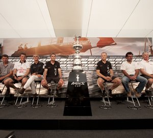 Final preparations for the 34th America’s Cup in Cascais, Portugal