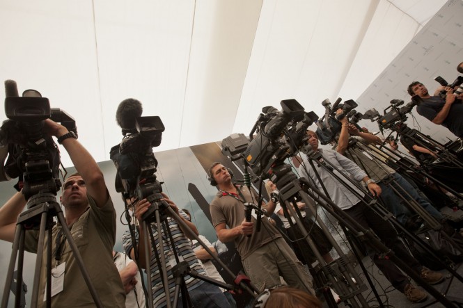 34th Americas Cup - AC World Series - Opening press conference - Image credit to Gilles Martin-Raget