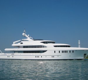 54.9m (180’) motor yacht Harbour Island launched by Newcastle Shipyards 