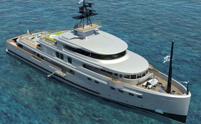 55m Motor Yacht GEO by Mariotti Yachts and Luca Dini Design