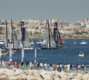 AC World Series continues to set pace for close action sailing in Cascais