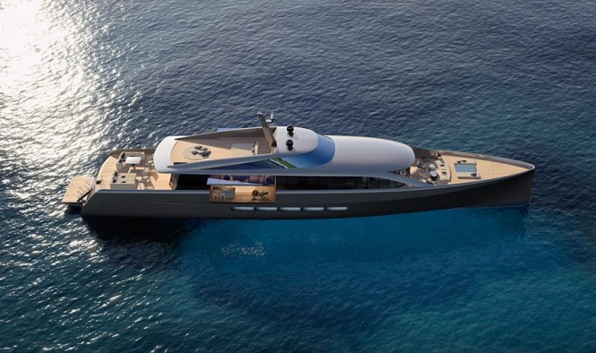 CNB 43.20 m motor yacht designed by German Frers - Image courtesy of CNB Superyachts CNB 43.20 m motor yacht designed by German Frers - Image courtesy of CNB Superyachts