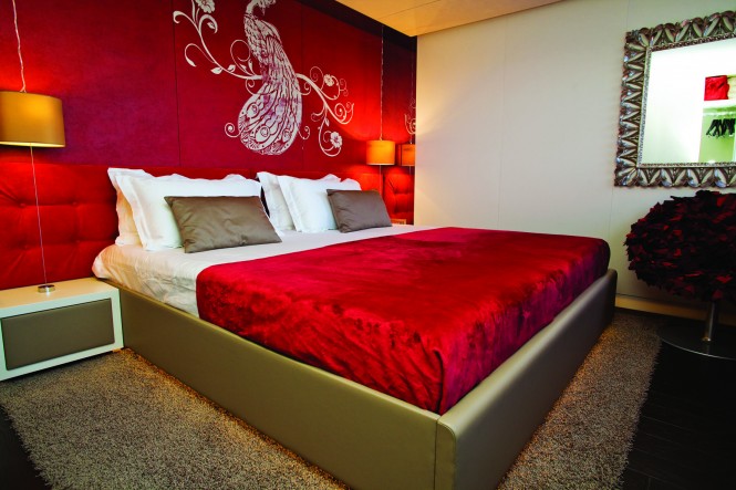 Chic cabin - motor yacht JoyMe - Builder Philip Zepter Yachts with interior by Marijana Radovic