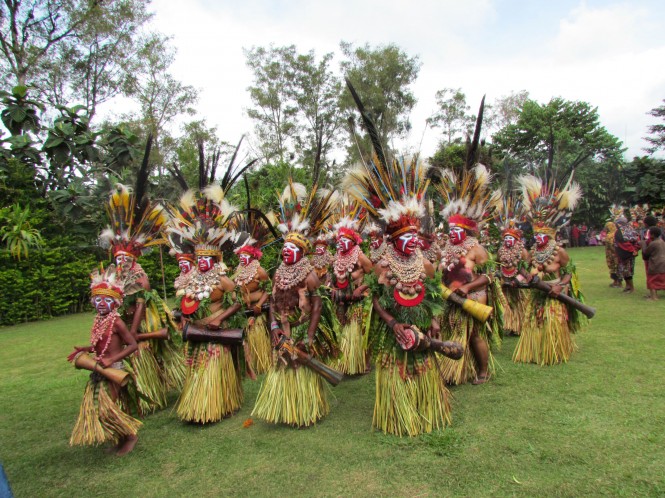 Dancers-mthagen in the beautiful and remote luxury yacht charter destination Papua New Guinea Dancers-mthagen in the beautiful and remote luxury yacht charter destination Papua New Guinea